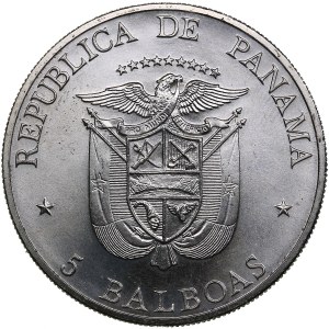 Panama 5 Balboas 1972