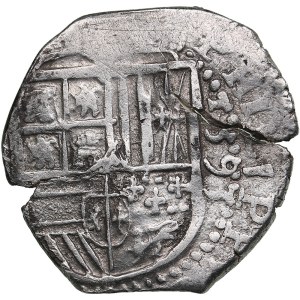 Spain 2 Reales 1593 - Philipp II (1556-1598)