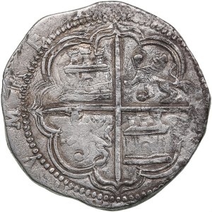 Spain, Granada Cob 4 Reales ND - Philip II (1556-1598)