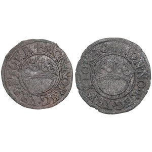 Sweden ½ Öre 1572, 1576 - Johan III (1568-1592) (2)