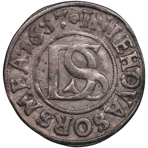 Sweden, Pommern 1/24 Taler 1657 - Karl X Gustav (1654-1660)