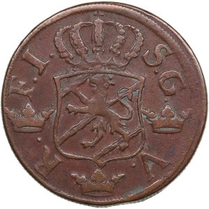 Sweden 2 Öre 1743 - Fredrik I (1720-1751)