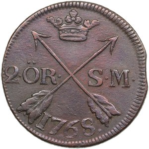 Sweden 2 Öre 1768 - Adolf Fredrik (1751-1771)