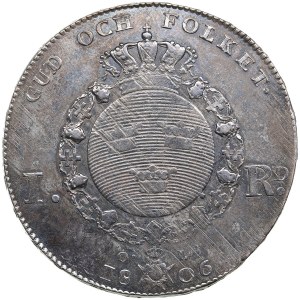 Sweden 1 Riksdaler 1806 OL - Gustav IV Adolf (1792-1809)