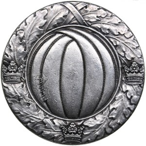 Sweden, Swedish Football Association medal - Sweden-Estonia 1/7 1927