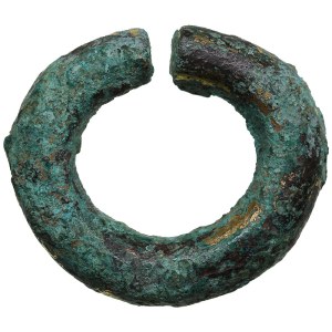 Thailand, Kingdom Lavapura (Lopburi) Lead (thin ring) circa 1050-1350 AD