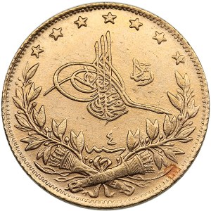 Turkey 100 Kurush AH1327/6 (1914) - Muhammad V (1909-1918)