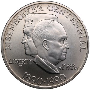 USA 1 Dollar 1990 - Eisenhower Centennial