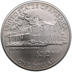 USA 1 Dollar 1990 - Eisenhower Centennial