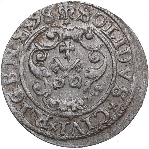 Riga, Poland Solidus 1598 - Sigismund III (1587-1632)