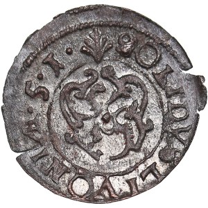 Livonia (Riga), Sweden Solidus 1651 - Kristina (1632-1654)