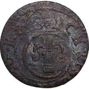 Riga, Sweden Solidus 1662 - Kristina (1632-1654) - Suczawa forgery