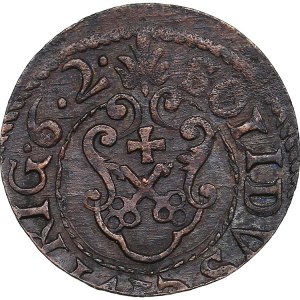 Riga, Sweden Solidus 1662 - Kristina (1632-1654) - Suczawa forgery