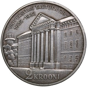 Estonia 2 Krooni 1932 - Tartu University