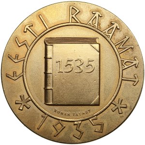 Estonia medal Book Year. 1935