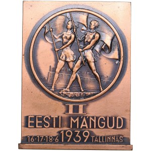 Estonia plaque 1939 - II Estonia Games in Tallinn