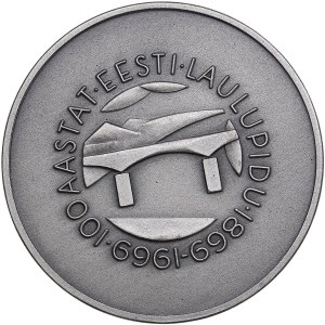Estonia, Sweden medal - 100 years of Estonian Song Festival. 1969