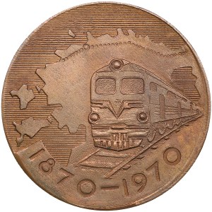 Estonia, Russia USSR medal 1970 - 100 year of Estonian Railway