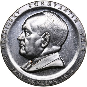 Estonia medal President Konstantin Päts. 1974