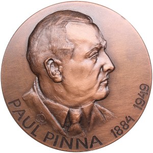 Estonia, Russia USSR medal - Paul Pinna 1884-1949