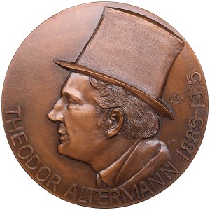 Estonia, Russia USSR medal - Theodor Altermann 1885-1915