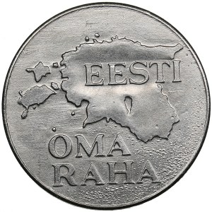 Estonia token Oma Raha 1989 - Estonian own money