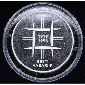 Estonia 10 Krooni 1998 - Republic of Estonia 80