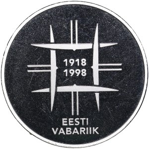 Estonia 10 Krooni 1998 - Republic of Estonia 80
