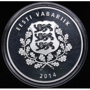 Estonia 10 Euros 2014 - Dedicated to the work of Miina Härma