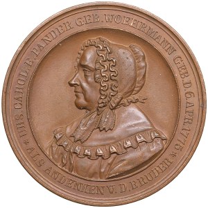 Latvia, Riga medal - 50th Anniversary of Johann Martin Pander and Karoline / Woehrmann. 1841