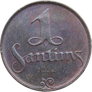 Latvia 1 Santims 1922