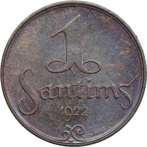 Latvia 1 Santims 1922