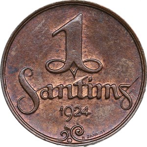 Latvia 1 Santims 1924