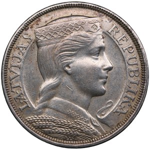 Latvia 5 Lati 1929