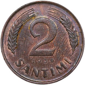 Latvia 2 Santimi 1939