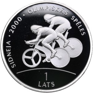 Latvia 1 Lats 1999 - Sydney Olympics 2000