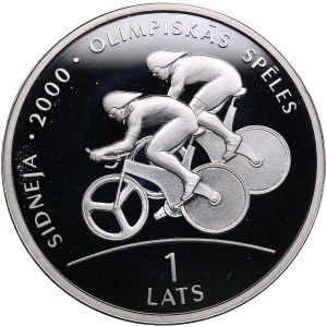 Latvia 1 Lats 1999 - Sydney Olympics 2000