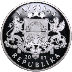 Latvia 1 Lats 2001 - Salt Lake City Olympics 2002