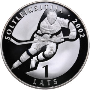 Latvia 1 Lats 2001 - Salt Lake City Olympics 2002