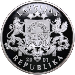 Latvia 1 Lats 2001 - Salt Lake City Olympics 2002