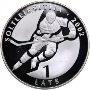 Latvia 1 Lats 2001 - Salt Lake City Olympics 2002