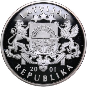 Latvia 1 Lats 2001 - Salt Lake City Olympics 2002