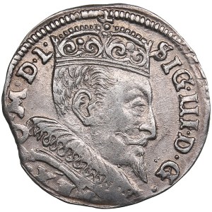Polish-Lithuanian Commonwealth, Vilnius 3 Grosz 1595 - Sigismund III (1587-1632)