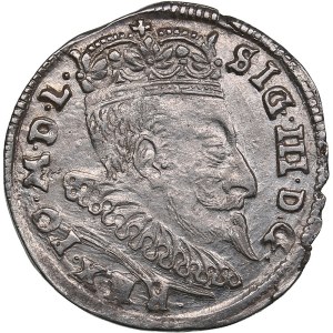 Polish-Lithuanian Commonwealth, Vilnius 3 Grosz 1596 - Sigismund III (1587-1632)