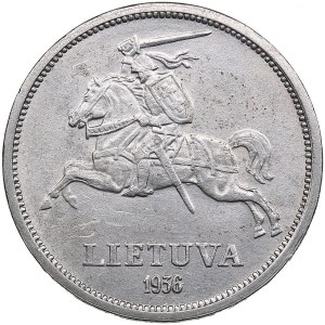 Lithuania 5 Litai 1936 - DR. Jonas Basanavicius