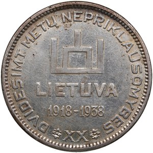 Lithuania 10 Litu 1938 - A. Smetona