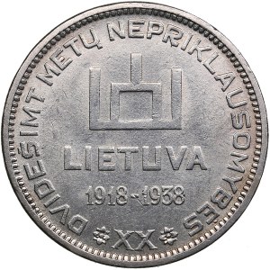 Lithuania 10 Litu 1938 - A. Smetona