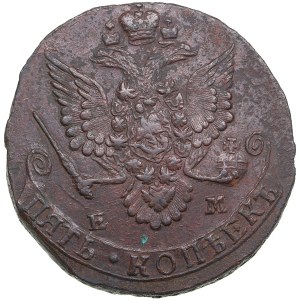 Russia 5 Kopecks 1782 EM