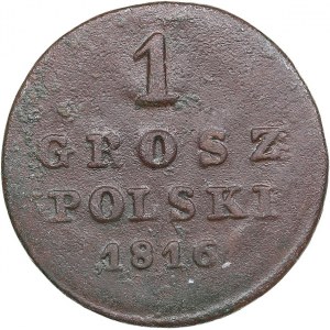 Russia, Poland 1 Grosz 1816 IB