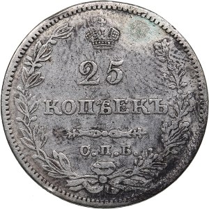 Russia 25 Kopecks 1827 СПБ-HГ